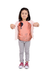 Fly Girl Peach Tee - UNNUSULLEE