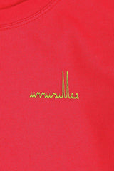 Blushin’ Gajjraili, T-Shirt (Red) - UNNUSULLEE