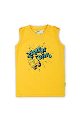 Explore Dieto, Sleeveless Shirt (Lemon)-UNNUSULLEE