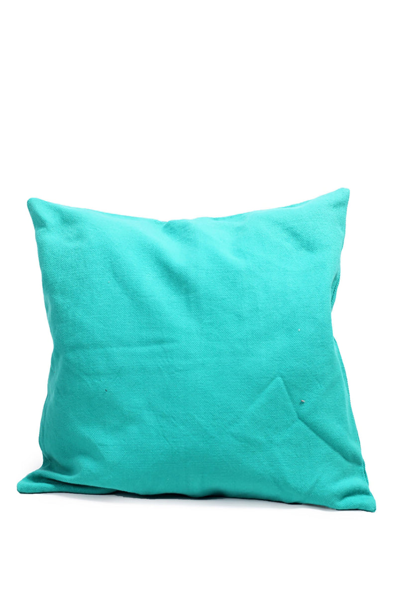 PRIMARY TURQUOISE - CUSHION -SHUBINAK