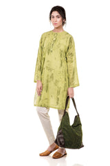 Traces Of Life, Kurta - Fern Green - SHUBINAK.COM