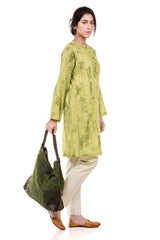 Traces Of Life, Kurta - Fern Green - SHUBINAK.COM