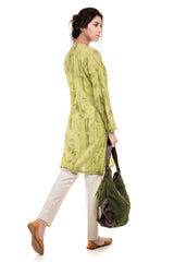 Traces Of Life, Kurta - Fern Green - SHUBINAK.COM