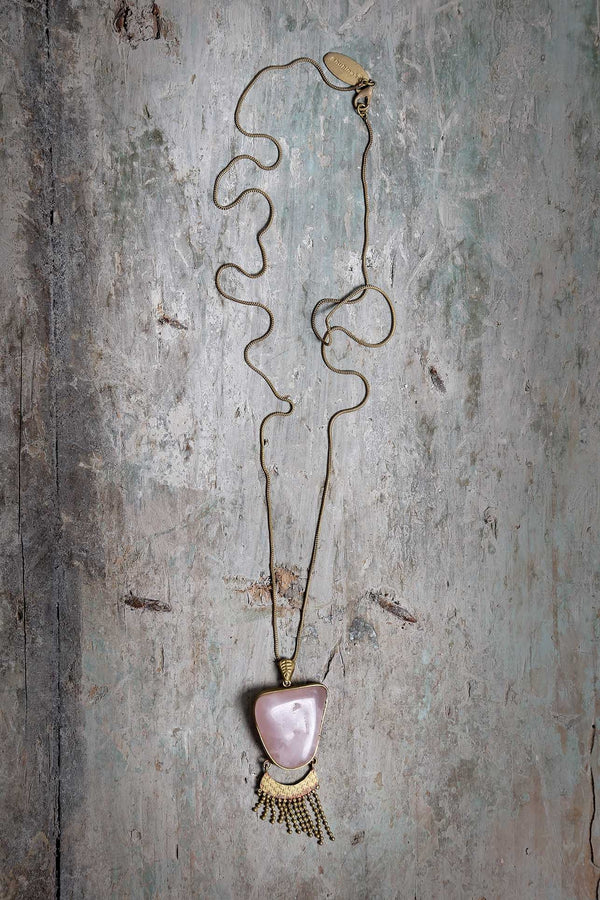 Pink Stone Necklace