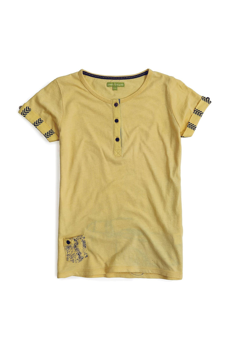 Red Road Yellow Tee - UNNUSULLEE