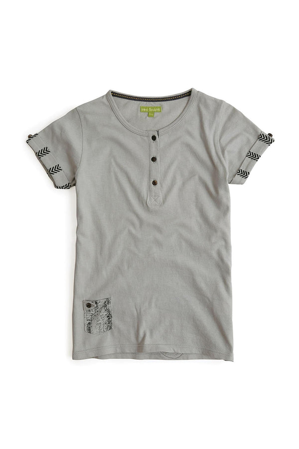 Red Road Grey Tee - UNNUSULLEE