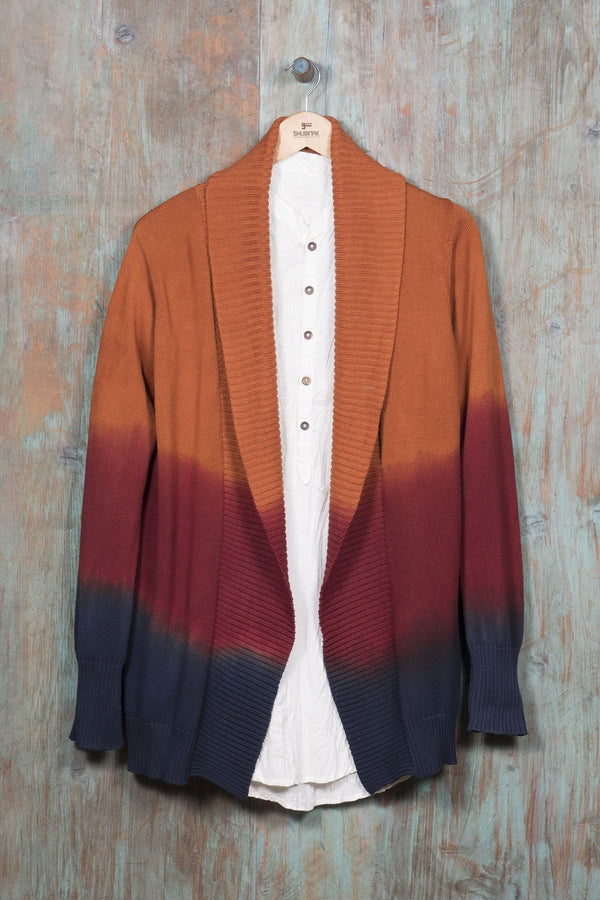 Tie & Dye Sweater - Multi- SHUBINAK.COM