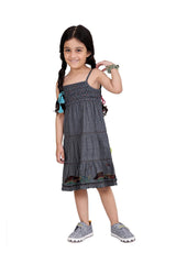 Fudge Fun Grey Dress - UNNUSULLEE