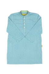 Lite Blue Kurta - UNNUSULLEE