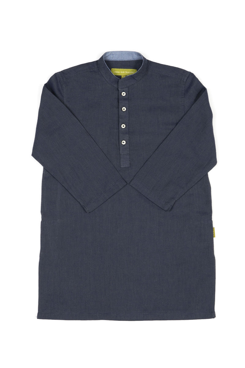 Indigo Blue Kurta - UNNUSULLEE