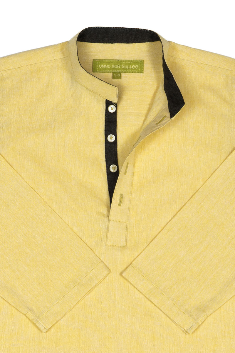 Yellow Kurta - UNNUSULLEE